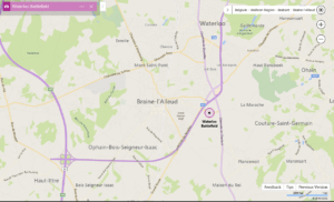 Waterloo Bing Map